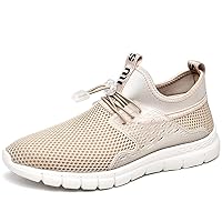 Men Casual Breathable Walking Shoes Athletic Sneakers Gym Tennis Slip On Comfortable Lightweight Shoes