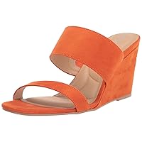 Women's Fanciful Super Sd Wedge Sandal, Orange, 8