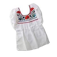 Mexican Embroidered blouse for girl / 1 year old - blusa bordada para niña