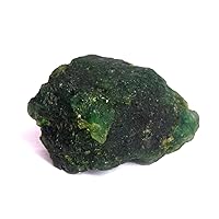 Genuine Green Emerald Gem 96.50 Ct Certified Natural Green Emerald, Uncut Rough Healing Crystal Gem