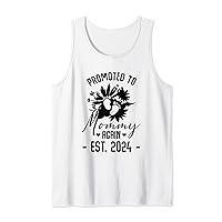 Promoted to Mommy again est. 2024 Cute Mother Mama Tank Top