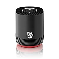Dirt Devil Air Purifier, Powerful HEPA Filter with 360 Degree Air Intake, Neutralize Odors, Captures 99.97% of Particles, Dust, Allergens and Smoke, for Home, WD10100V, Black