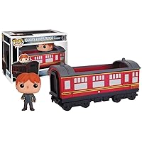 Funko POP Rides: Harry Potter - Hogwarts Express Train car with Ron Weasley Action Figure