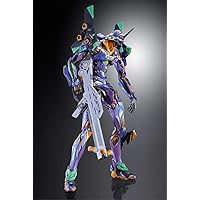 Bandai - Figurine Evangelion - Eva-01 Test Type Metallic Metal Build 22cm - 4573102591746