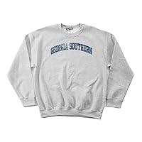NCAA Georgia Southern Eagles 50/50 Blended 8-Ounce Vintage Arch Crewneck Sweatshirt