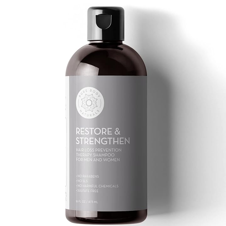 Mua Hair Loss Shampoo to Restore and Strengthen, Large 16 Ounce, DHT  Blocker Shampoo for Thinning Hair, for Men and Women by Pure Body Naturals  (Label Varies) trên Amazon Mỹ chính hãng