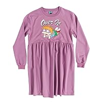 Rugrats Chuckie Over It Violet Sweater Smock Dress