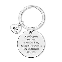 Dabihu Director Gift Director Keychain Appreciation Gift for Women Men Thank You Jewelry for Band Theater Movie Director Inspirational Gift for Film Student Music Director Film School Graduation Gift