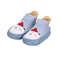 Autumn and Winter Cute Children Toddler Shoes Flat Bottom Non Slip Floor Sports Shoes Socks Shoes Girls Shies
