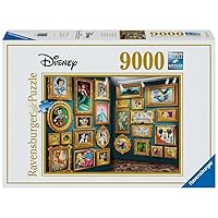 Ravensburger Disney Museum 9000 Piece Jigsaw Puzzle for Adults - 14973 - Handcrafted Tooling, Durable Blueboard, Every Piece Fits Together Perfectly, 76 x 54