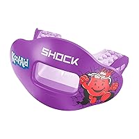 Shock Doctor Max Air Flow Mouthguard for Football, Full Mouth Protection, Compatible with Braces, Instant Fit