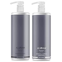 ALURAM Coconut Water Based Moisturizing Shampoo for Men & Women - Clean Beauty - Sulfate & Paraben Free
