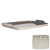 Goodful All-in-One Double Burner Griddle, Ceramic Nonstick, Durable Cast Aluminum, Oven Safe and Dishwasher Safe, Made without PFAS, PFOA, PFOS & PTFE, 18-Inch x 11-Inch, Linen
