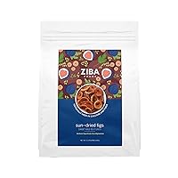 Ziba Foods Sun Dried Figs | 2.2 lbs | No Sugar Added Non-GMO, Gluten Free Dried Fig Snack | Vegan Figs Dried Fruit Easy to Seal Bag