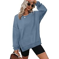 XIEERDUO Womens Oversized Sweatshirts Pullover Casual Crewneck Long Sleeve Tops Comfy
