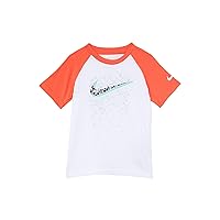 Nike Baby Boy's Swoosh Pixel Raglan Graphic T-Shirt (Toddler)
