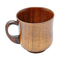 Wood Coffee Cup,Handmade Tea Mugs,Wooden Drinking Cup For Tea, Beer,Water,Juice,Milk 260ml
