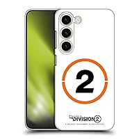 Officially Licensed Tom Clancy's The Division 2 Ring 2 Logo Art Hard Back Case Compatible with Samsung Galaxy S23 5G