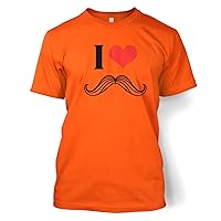 I Heart Moustache T-shirt - Orange X-Large (46/48