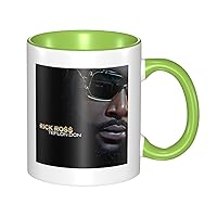 Rick Rapper Ross Singer Teflon Don Mug Ceramic Coffee Cups Tea Cup 12oz With Handle For Office Home Gift Tea Hot