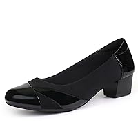 Ortho+rest Women Bunion Dress Shoes Low Heel Orthopedic Slip on Loafers Orthotic Pumps