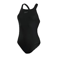 Speedo Women's Eco Endurance+ Medalist Swimsuit| Athletic Fit | Classic Design| Recycled Fabric | Chlorine Resistant | Extra Flexibility