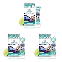 GuruNanda Hydramate Hydration Support Drink Mix - Electrolyte Powder Packets for Dehydration, Exercise & Energy - No Added Sweeteners, Non-GMO, Natural Lemon Lime Flavor - 2 Count (0.56 oz Each)