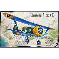 AVIS 72006-1/72 - Aircraft Henschel Hs123 B-1, Scale Plastic Model Kit