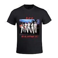 Big Audio Dynamite No 10 Upping St 2016 Men's Crew Tee Shirts Black