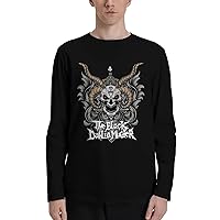 Rock Band T Shirts The Black Dahlia Murder Men's Cotton Crew Neck Tee Long Sleeve Clothes Black