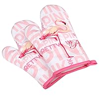 1 Pair Microwave Gloves Oven Gloves Grilling Gloves Oven Mitts hot Mitts Gloves Oven Pads Cotton Thick Gloves for Mitts Gloves Insulation Gloves