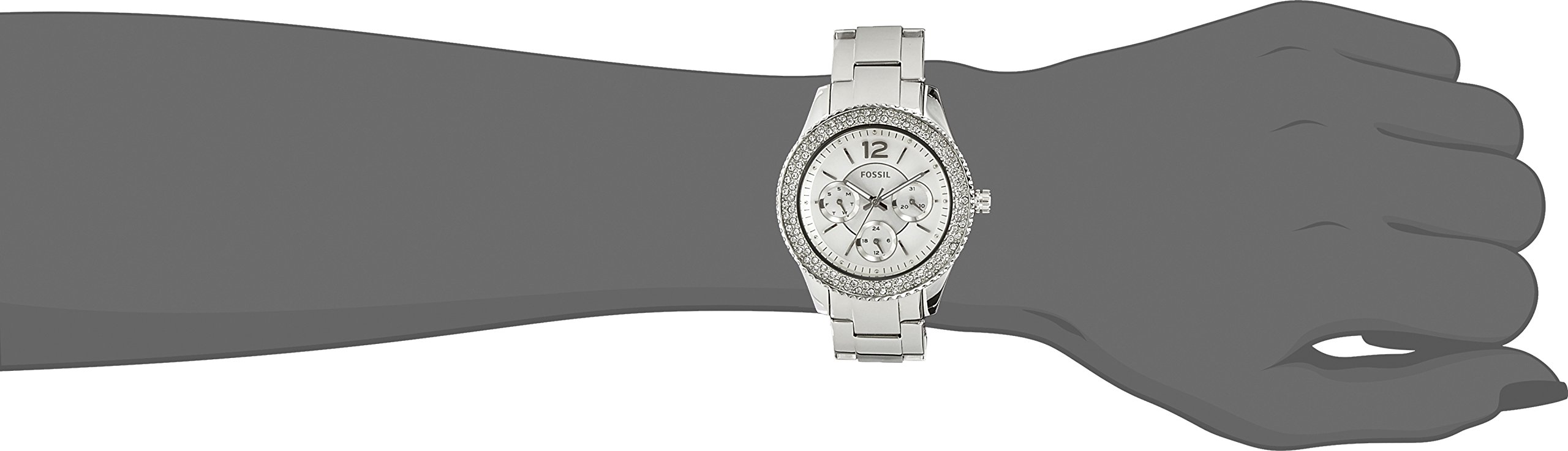 Fossil Women's ES3588 Stella Multifunction Stainless Steel Watch