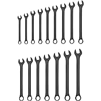 Neiko 03575A Jumbo Combination Wrench Set | 16 Piece | MM | 6 mm to 32 mm | Raised Panel Construction