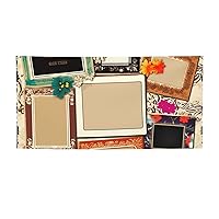 Collage Photo Frame Banner Party Decor Backdrop Banner Birthday Party Photography Background Decorations Indoor Outdoor Wall Decor Banner Party Supplies Favors 47 x 24 Inch