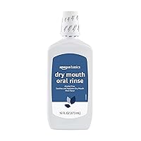 Dry Mouth Oral Rinse, Alcohol Free, Mint, 16 Fluid Ounces, 1-Pack (Previously Solimo)
