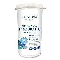 Vital Pro Naturals - Ultra Daily Probiotic Plus Prebiotics 30 Capsules