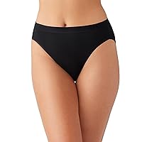 Wacoal Womens Understated Cotton Hicut Brief Panty