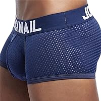 JOCKMAIL Mesh Low Waist Men Underwear Boxers Men Panties Male Underpants Men boxer short