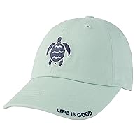 Life is Good Adult Chill Cap-Adjustable Embroidered Graphic Baseball Hat for Men and Women, One Size