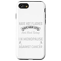 iPhone SE (2020) / 7 / 8 Fight Cancer, White Ribbon, Lung Cancer Case