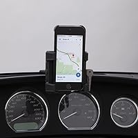 Ciro 50316 Smartphone/GPS Holder (Black Fairing Mount Without Charger for 1996-2013 Flht/Flhx Touring Models)