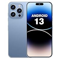 I14 ProMax Unlocked Cell Phones Android 13 Smart Phones with Dynamic Island 8GB+128GB Mobile Phones 6.54