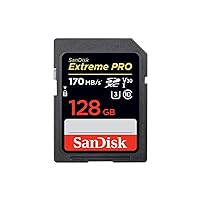 128GB Extreme PRO UHS-I SDXC Memory Card, SDSDXXY-128G-ANCIN
