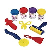 Colorations Starter Playing Dough Set, Starter Kit, 4 Colors of Non Toxic Playing Dough, Kids Playing Dough, Playing Dough for Children, Gift for Children