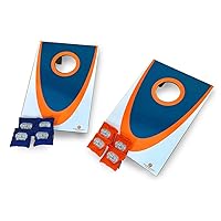 Driveway Games Junior Cornhole Set. Mini Tabletop Corn Toss Boards & Bean Bags for Camping, Travel & Indoors (JRWDCT-GM-00146)