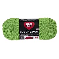 RED HEART Super Saver Yarn, Spring Green