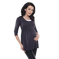 Top Tunic A Line Pregnancy Shirt Blouse Pregnant Women 5200