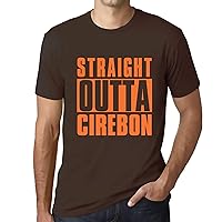 Men's Graphic T-Shirt Straight Outta Cirebon Eco-Friendly Limited Edition Short Sleeve Tee-Shirt Vintage