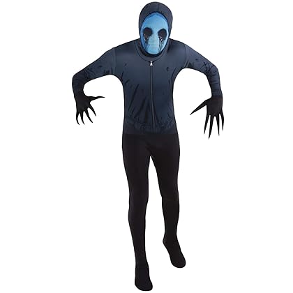 Morphsuits Eyeless Jack Costumes For Kids, Eyeless Jack Costume, CreepyPasta Costumes for Kids, Kids Black