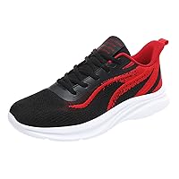 Men Running Shoes Athletic Walking Sneakers Men Running Shoes Athletic Walking Sneakers Men's Shoes Large Size Fashion Casual Mesh Breathable Casual Shoes Lace Up